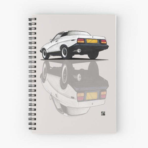 Item preview, Geo3Doodles Triumph TR7 (reflect) Doodle designed and sold by Geo3doodles.