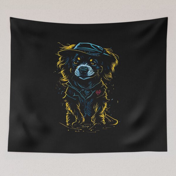 Item preview, Doggy Delight: Cute Canine - Our Funny & Cute Dog Design designed and sold by Chromatic-Art.