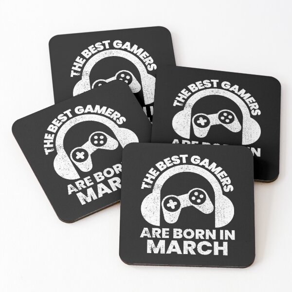 Item preview, The Best Gamers Are Born In March Gamer Birthday idea designed and sold by FNStuff.