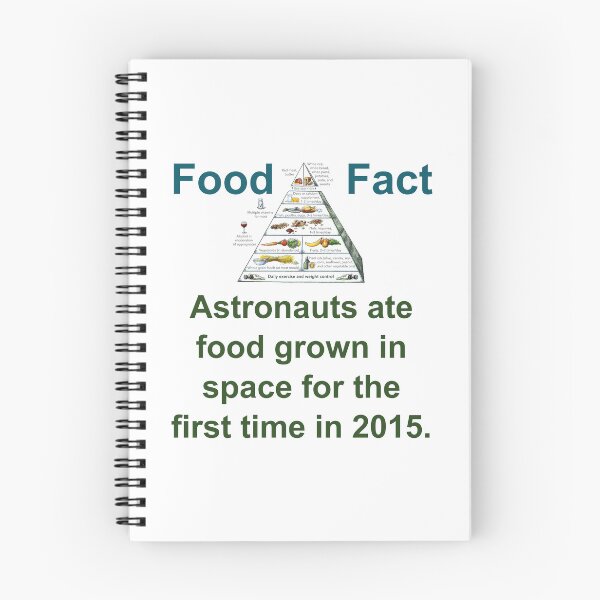 Item preview, Astronauts Ate Food Grown In Space - Food Fact designed and sold by CrankyOldDude.