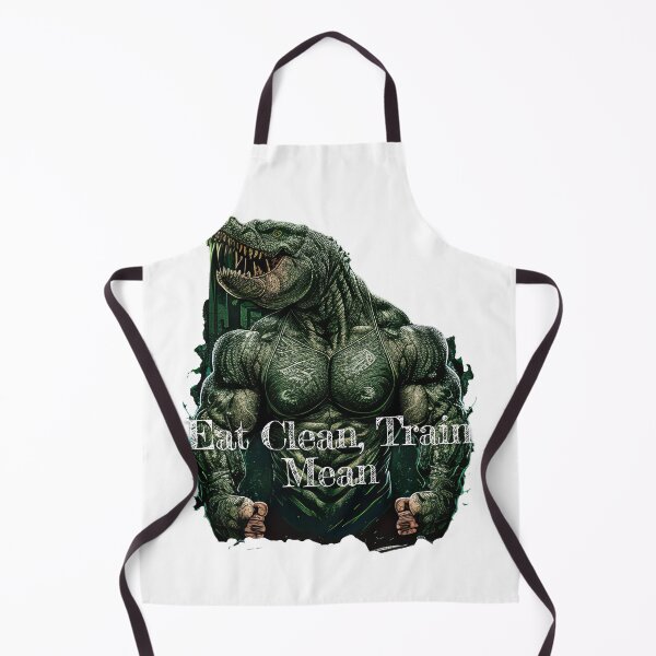Item preview, Eat Clean, Train MeanDesignBodybuilding Fitness Gym Workout Exercise Merch Print Design designed and sold by tengamerx.