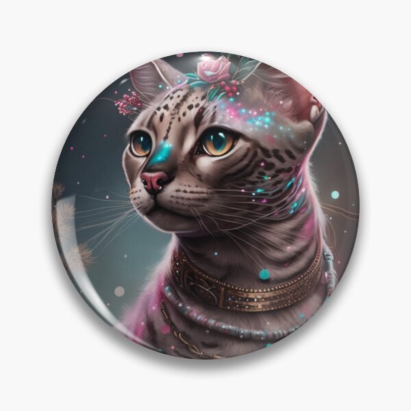 Item preview, Luminous Bengal Cat designed and sold by Nocturne  Paws.