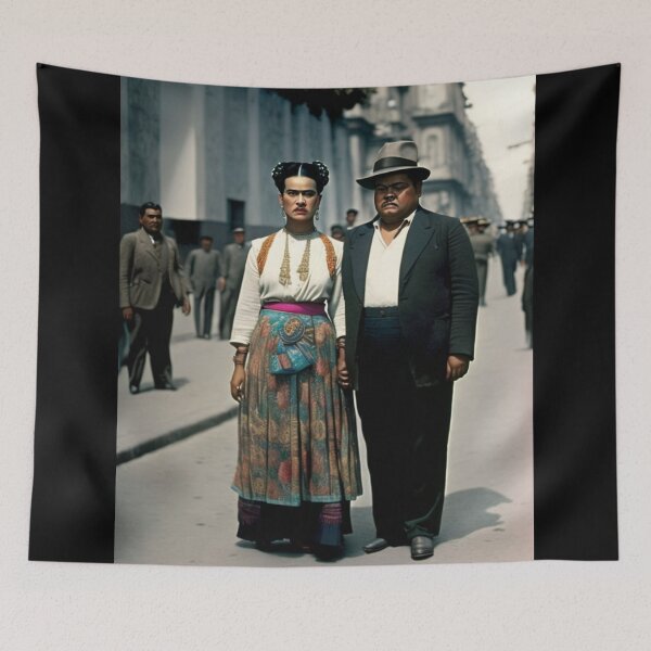 Item preview, Frida Kahlo & Diego Rivera Lookalikes in Mexico City designed and sold by KALEIDOSCOPE UK.