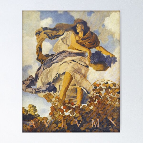 Item preview, Maxfield Parrish. Autumn. designed and sold by likiska.