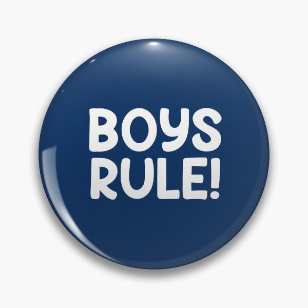 Item preview, Boys Rule designed and sold by IdeasForFreedom.