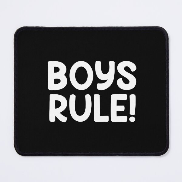 Item preview, Boys Rule designed and sold by IdeasForFreedom.
