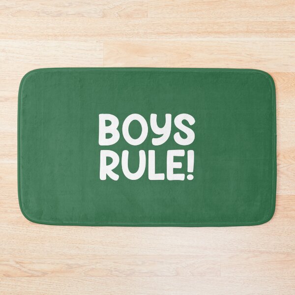 Item preview, Boys Rule designed and sold by IdeasForFreedom.