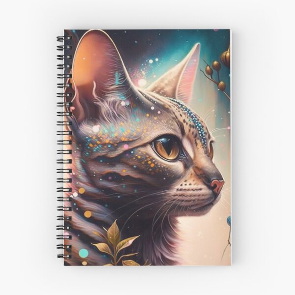 Item preview, Bengal Cat In Magical World designed and sold by Nocturne  Paws.