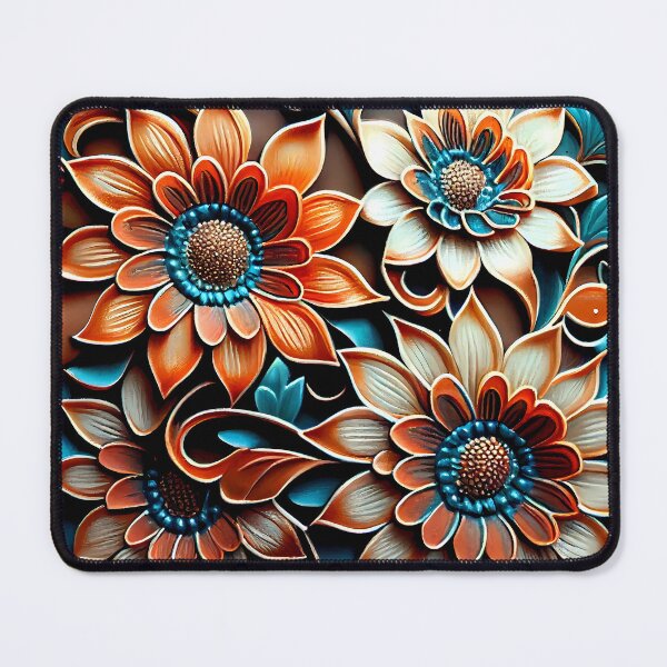 Item preview, Floral Pattern : Enamel Flowers designed and sold by MTJ-Mushrooms.