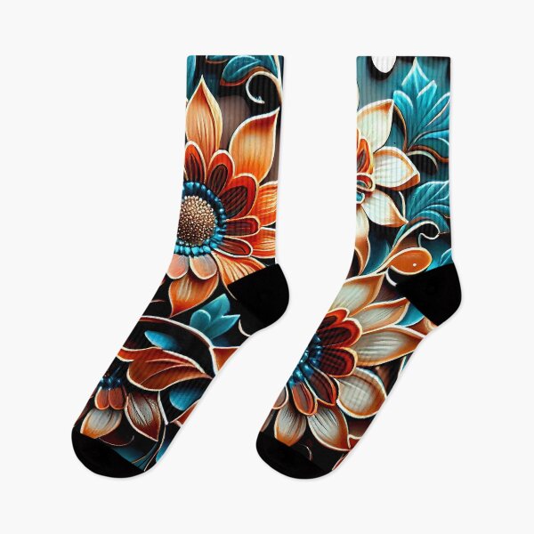 Item preview, Floral Pattern : Enamel Flowers designed and sold by MTJ-Mushrooms.