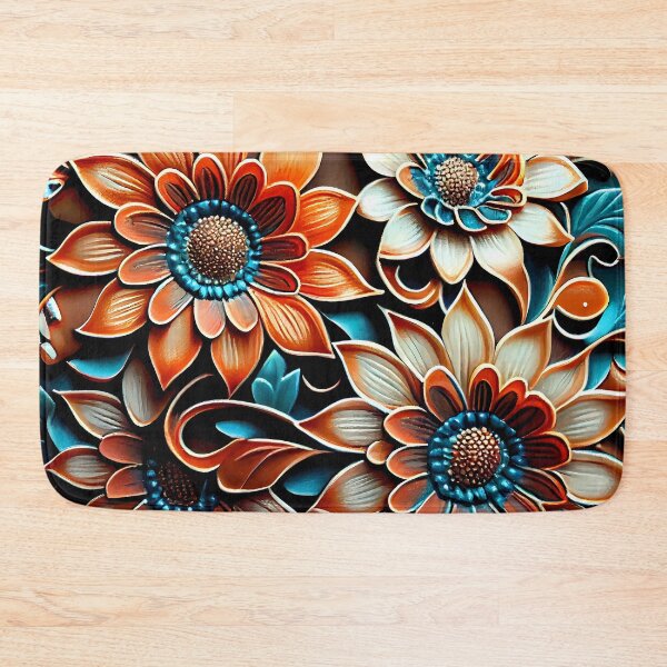 Item preview, Floral Pattern : Enamel Flowers designed and sold by MTJ-Mushrooms.