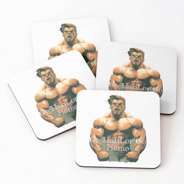 Artikelvorschau, Go Hard or Go HomeDesignBodybuilding Fitness Gym Workout Exercise Merch Print Design entworfen und verkauft von tengamerx.