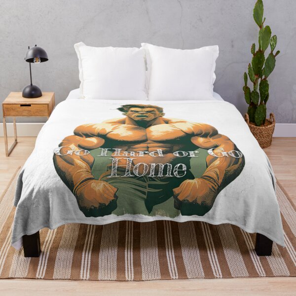 Item preview, Go Hard or Go HomeDesignBodybuilding Fitness Gym Workout Exercise Merch Print Design designed and sold by tengamerx.