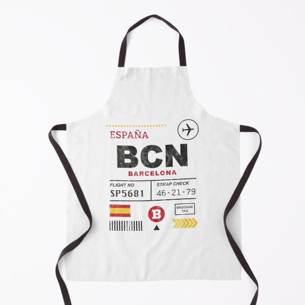 Item preview, Barcelona airport tag designed and sold by PaulSDesign.