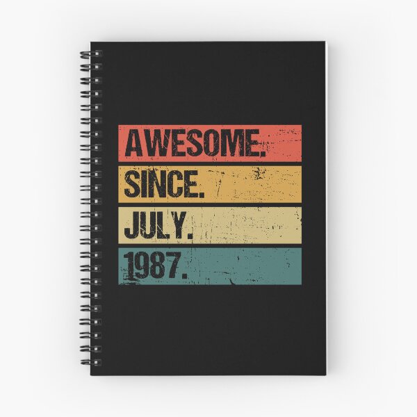 Item preview, Awesome Since July 1987 | Made In 1987 | Vintage July 1987 designed and sold by AMINE  ★★★★★.