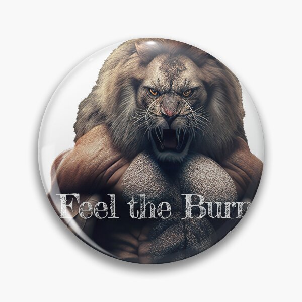 Artikelvorschau, Feel the BurnDesignBodybuilding Fitness Gym Workout Exercise Merch Print Design entworfen und verkauft von tengamerx.