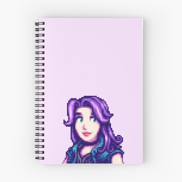Item preview, Stardew Valley Abigail designed and sold by SharkiDoodles.