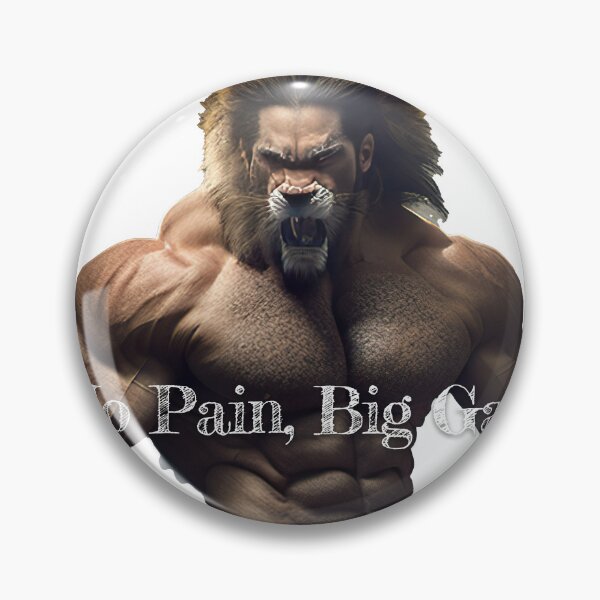 Artikelvorschau, No Pain, Big GainDesignBodybuilding Fitness Gym Workout Exercise Merch Print Design entworfen und verkauft von tengamerx.