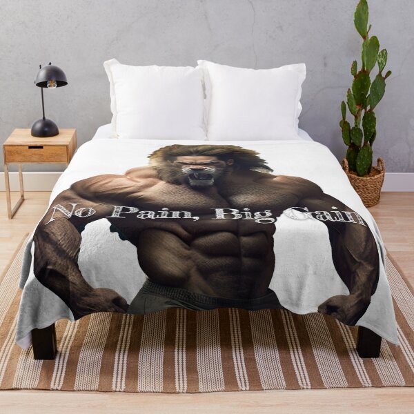 Artikelvorschau, No Pain, Big GainDesignBodybuilding Fitness Gym Workout Exercise Merch Print Design entworfen und verkauft von tengamerx.