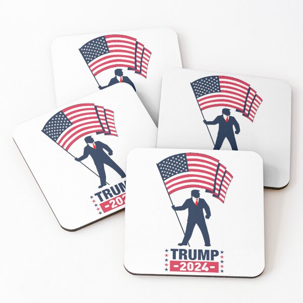 Item preview, Trump 2024 American Flag designed and sold by ArashiiGames.