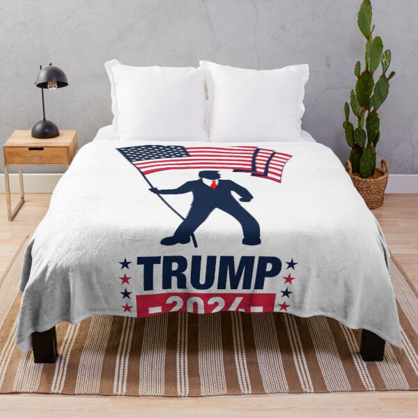 Item preview, Trump 2024 American Flag designed and sold by ArashiiGames.