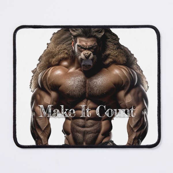 Item preview, Make It CountDesignBodybuilding Fitness Gym Workout Exercise Merch Print Design designed and sold by tengamerx.