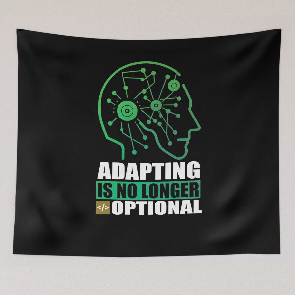 Item preview, Adapting No Longer Optional Funny Machine Learning Data Science designed and sold by MadPanda.