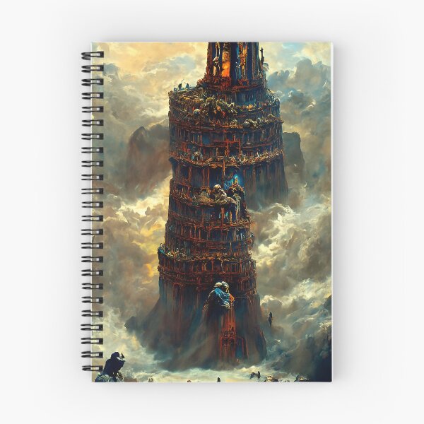 Aperçu de l'œuvre Tour de Babel créée et vendue par BaphoMass666.