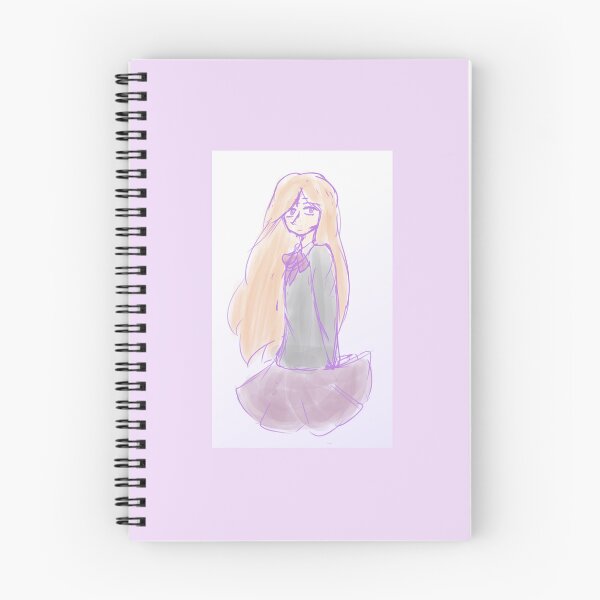 Item preview, Box Hako Anime Girl Doodle Print designed and sold by nhitori.