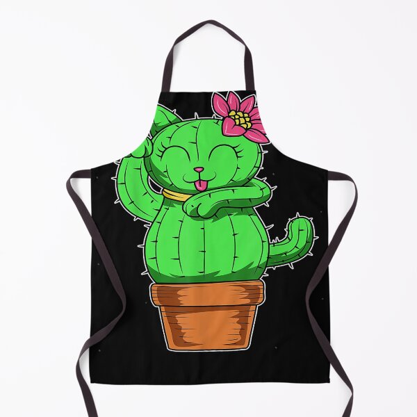 Item preview, Cactus Cat Gardener Garden Cactacea Plante Succulente Cactus designed and sold by BobaAndBearSvg.