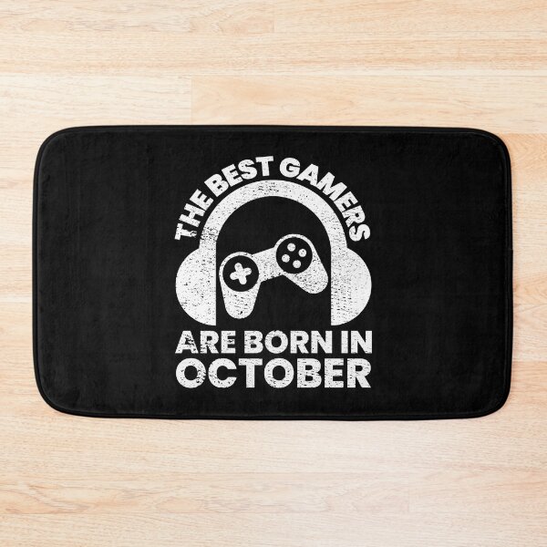 Item preview, The Best Gamers Are Born In October Gamer Birthday idea designed and sold by FNStuff.