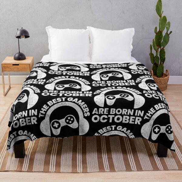 Item preview, The Best Gamers Are Born In October Gamer Birthday idea designed and sold by FNStuff.