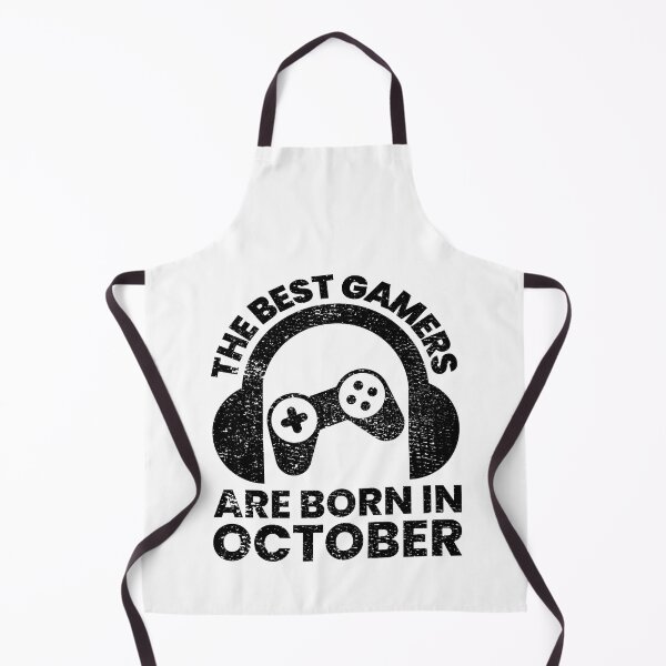 Item preview, The Best Gamers Are Born In October Gamer Birthday idea designed and sold by FNStuff.