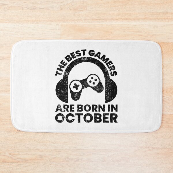 Item preview, The Best Gamers Are Born In October Gamer Birthday idea designed and sold by FNStuff.