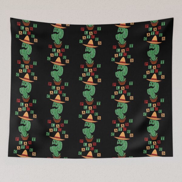 Item preview, Catcus Plant Lady designed and sold by BobaAndBearSvg.