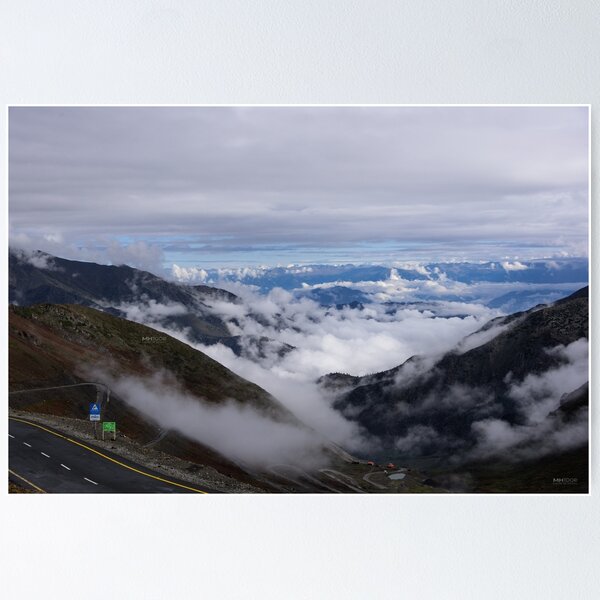 Item preview, Cloudy Babusar Pass - Pakistan's Natural Landscape Photography designed and sold by GoghGetta.