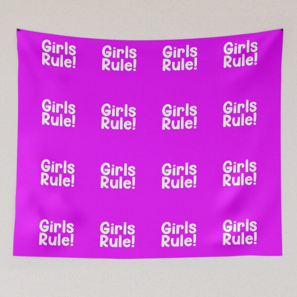 Item preview, Girls Rule designed and sold by IdeasForFreedom.