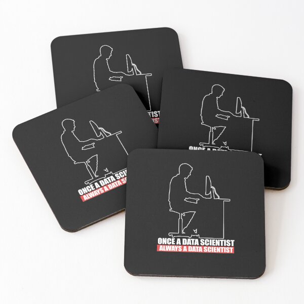 Item preview, Once a Data Scientist Always a Data Scientist Funny Data Analyst designed and sold by MadPanda.
