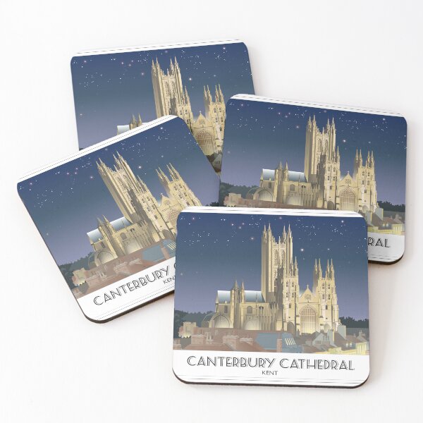 Item preview, Canterbury Cathedral at night designed and sold by CanterburyArt.
