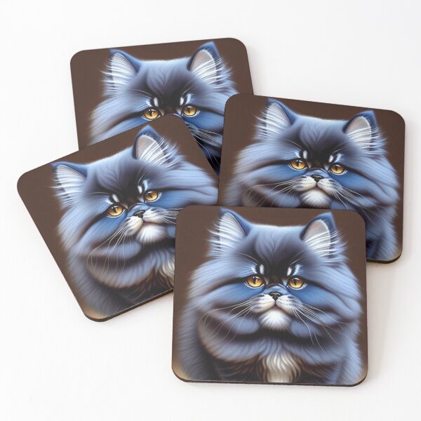 Item preview, Blue Kitty designed and sold by BiancaDPetals.