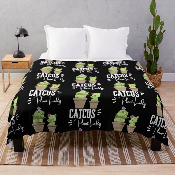 Item preview, Catcus Plant Lady designed and sold by BobaAndBearSvg.
