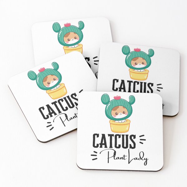 Item preview, Catcus Plant Lady designed and sold by BobaAndBearSvg.