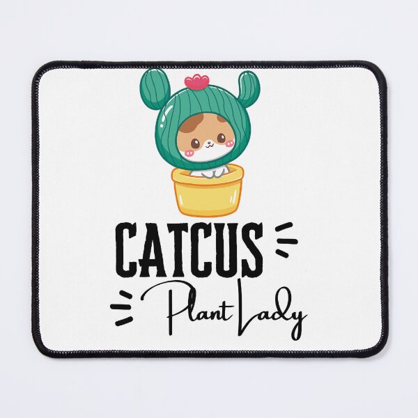 Item preview, Catcus Plant Lady designed and sold by BobaAndBearSvg.