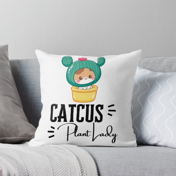 Item preview, Catcus Plant Lady designed and sold by BobaAndBearSvg.