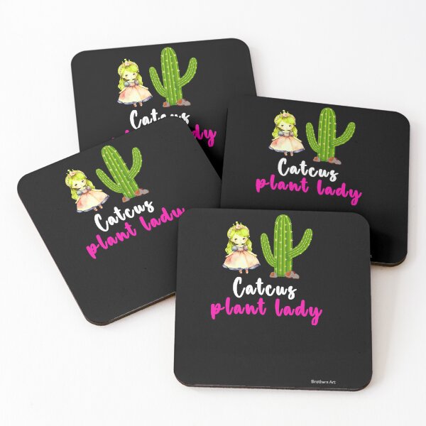 Item preview, Catcus Plant Lady  designed and sold by BobaAndBearSvg.