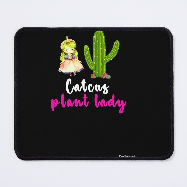 Item preview, Catcus Plant Lady designed and sold by BobaAndBearSvg.