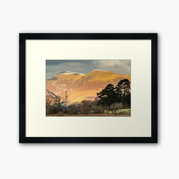 Skiddaw - English Lake District Framed Art Print