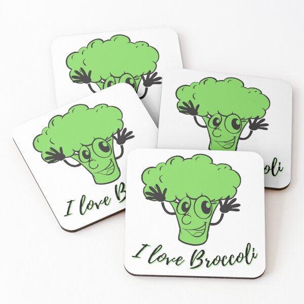 Item preview, I LOVE BROCCOLI designed and sold by ParodyPixels ⭐⭐⭐⭐⭐(11k+).