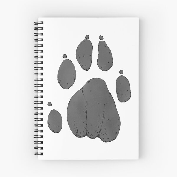 Item preview, Thylacine pawprint designed and sold by maeras.
