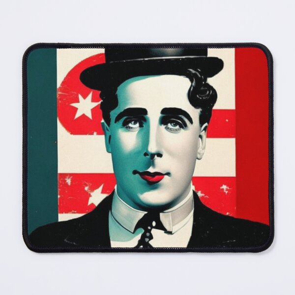 Item preview, Spoof Vintage Charlie Chaplin Film Movie Poster designed and sold by KALEIDOSCOPE UK.